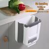 Wall-Mounted Foldable Kitchen Trash Can