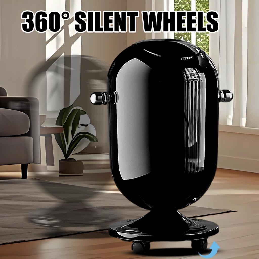 Мусорное ведро с крышкой 15 литров Мусорные ведра для кухни Органайзер для хранения Мусорное ведро для сортировки отходов на колесиках для офиса Ресторана Общежития