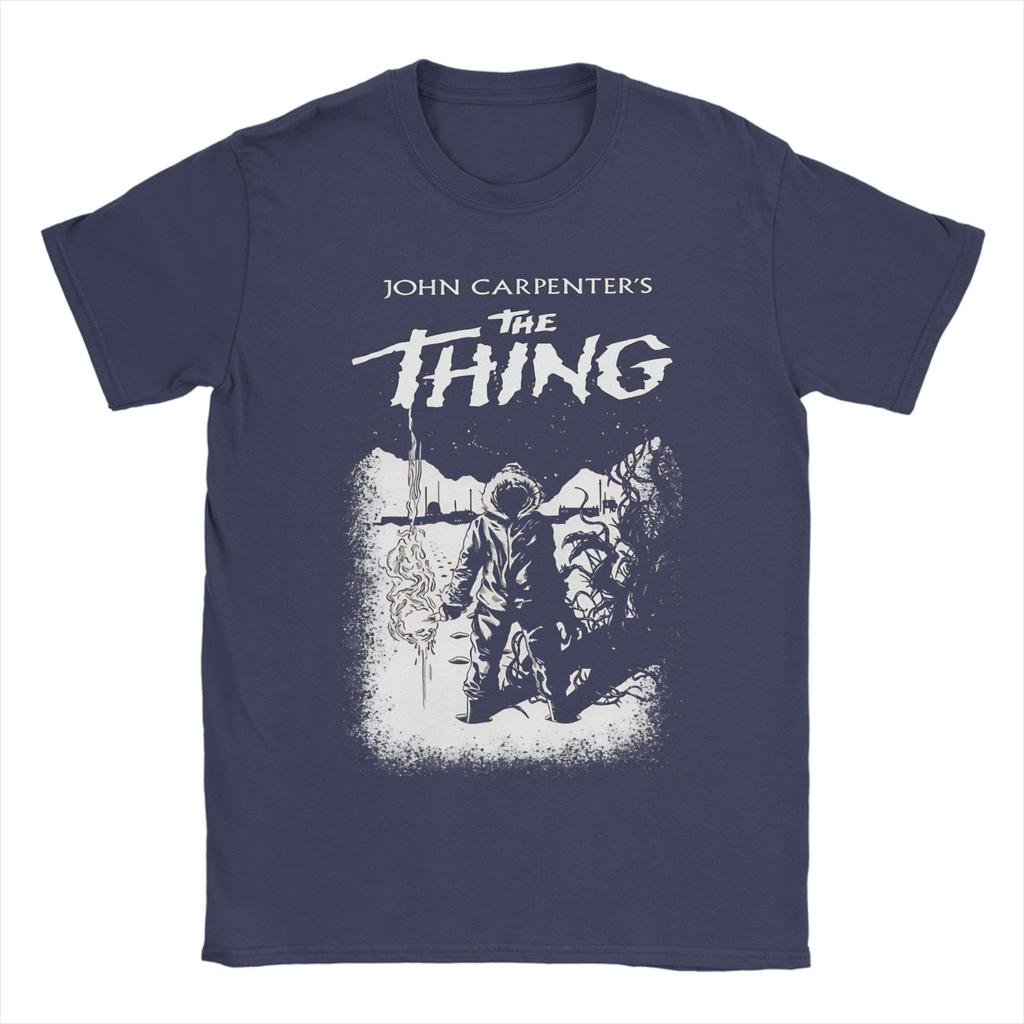 1982 jc The Thing Movie Unisex T Shirts Awesome Tee Shirt Short Sleeve O Neck TShirt Cotton Gift Idea Clothes