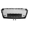 Car for RS5 Style Mesh Grill Grille Black Fit for A5S5 B9 20172019
