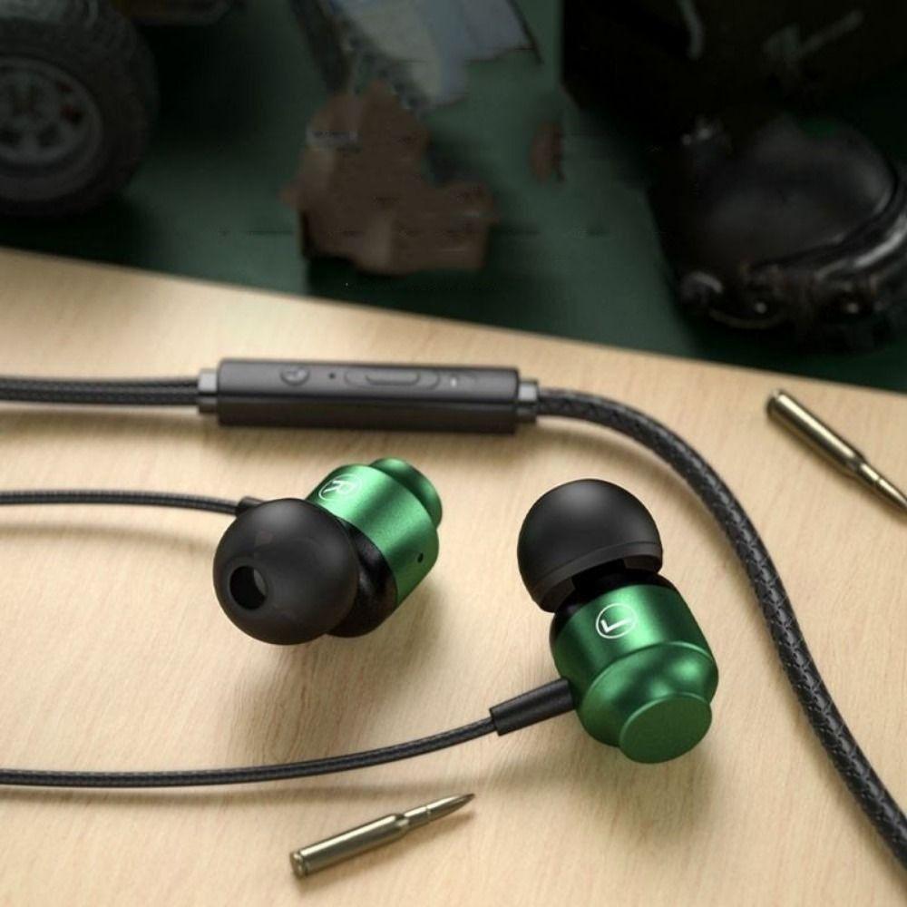 Проводные наушники с микрофоном 3,5 мм, Hi-Fi L-разъем, гарнитура с магнитной присоской, игровые проводные наушники, MP3