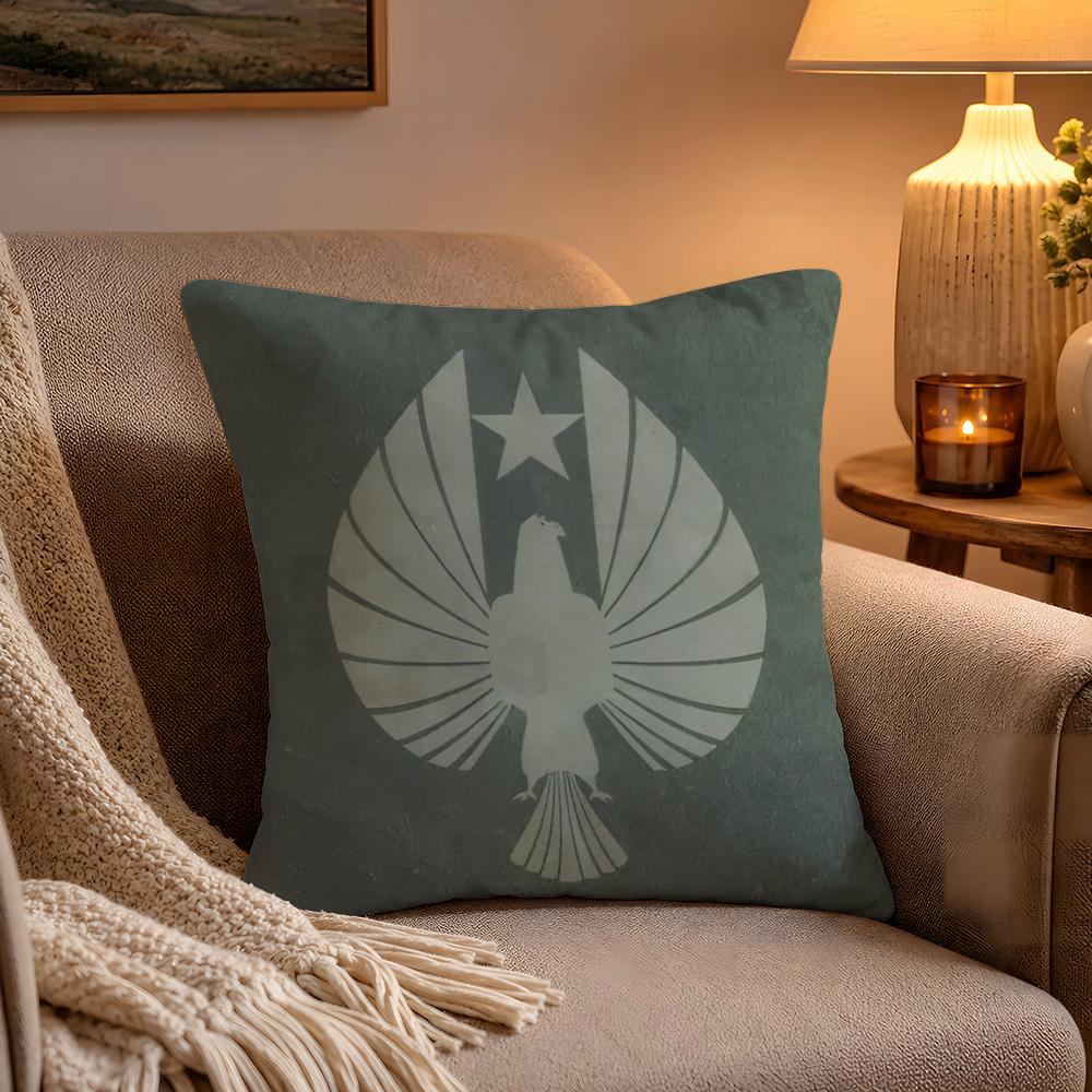 Cool Games PPacific Rim Pillow Case Soft Plush Cushion Cover Double Print and Invisible Zipper for Sofa Home Car Use