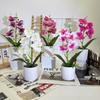 Artificial Orchid Butterfly Flower Bouquet For Home Decor And Event Arrangements