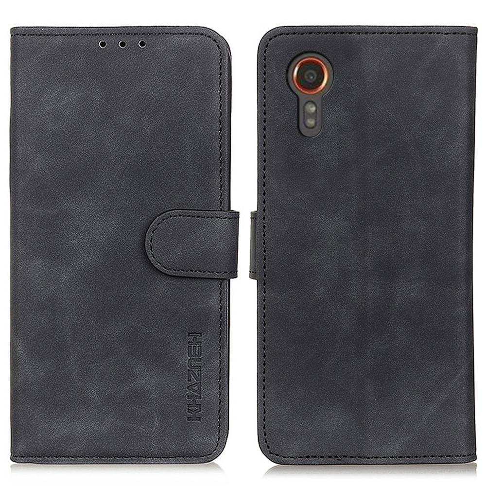 KHAZNEH Чехол в ретро-стиле для Samsung Galaxy Xcover7 Кожаный Ударопрочный Кошелек Чехол для телефона