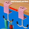 Adjustable Desk Side Hook Double Hooks Handbag Rack New Backpack Holder