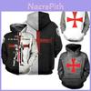 Suéter Informal Pullover Unisex con Diseño Vibrante de Cosplay de los Caballeros Templarios Impresión 3D
