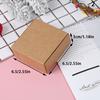 10 шт. коричневая крафт-бумага, подарочные коробки для самолетов, пустая упаковочная коробка для мыла ручной работы