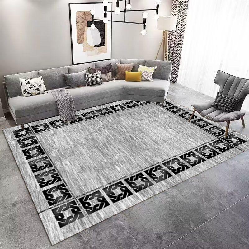 Minimalistic Carpet For Living Room Slip Resistant Rug For Sofa And Coffee Table Bedroom And Study Floor Mat Stylish Area Rug
