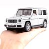 1:32-масштабные литые модели автомобилей, игрушечные машинки, Benz G350 AMG из сплава, игрушечный автомобиль с откидной спинкой, звуковая и световая игрушка для девочек и мальчиков, детские игрушки