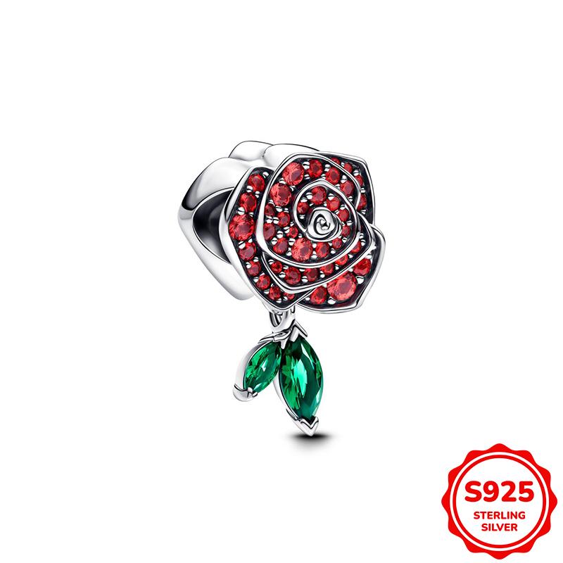 Оригинальные белые бусины-шармы в виде щенка, креветки-богомола и ленивца, подходят для браслета/ожерелья 3 мм для женщин, роскошный подарок для изготовления DIY-украшений