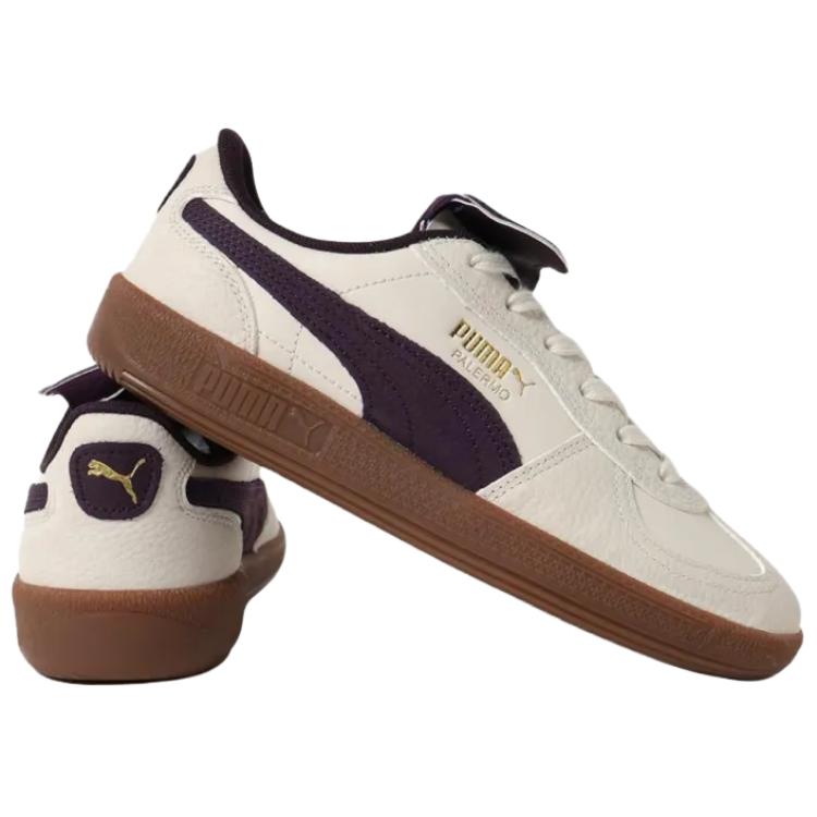 Puma Кроссовки Palermo Premium Alpine Snow Midnight Plum Унисекс Крем 401744-04