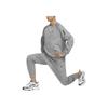 Nike Толстовка мужская флисовая с капюшоном Therma-Fit Solid Crew Neck Pocket серая FB8506-063