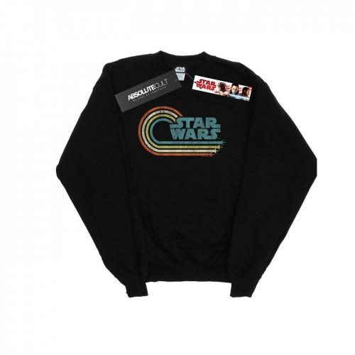 Star Wars Womens/Ladies Retro Wave Logo Sweatshirt