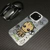 Marvel Ironman Groot Phone Case For iPhone 11 12 13 14 15 16 17 Pro Max 16e 17E 17 Air Plus 13 Mini Shockproof Fundas Back Cover