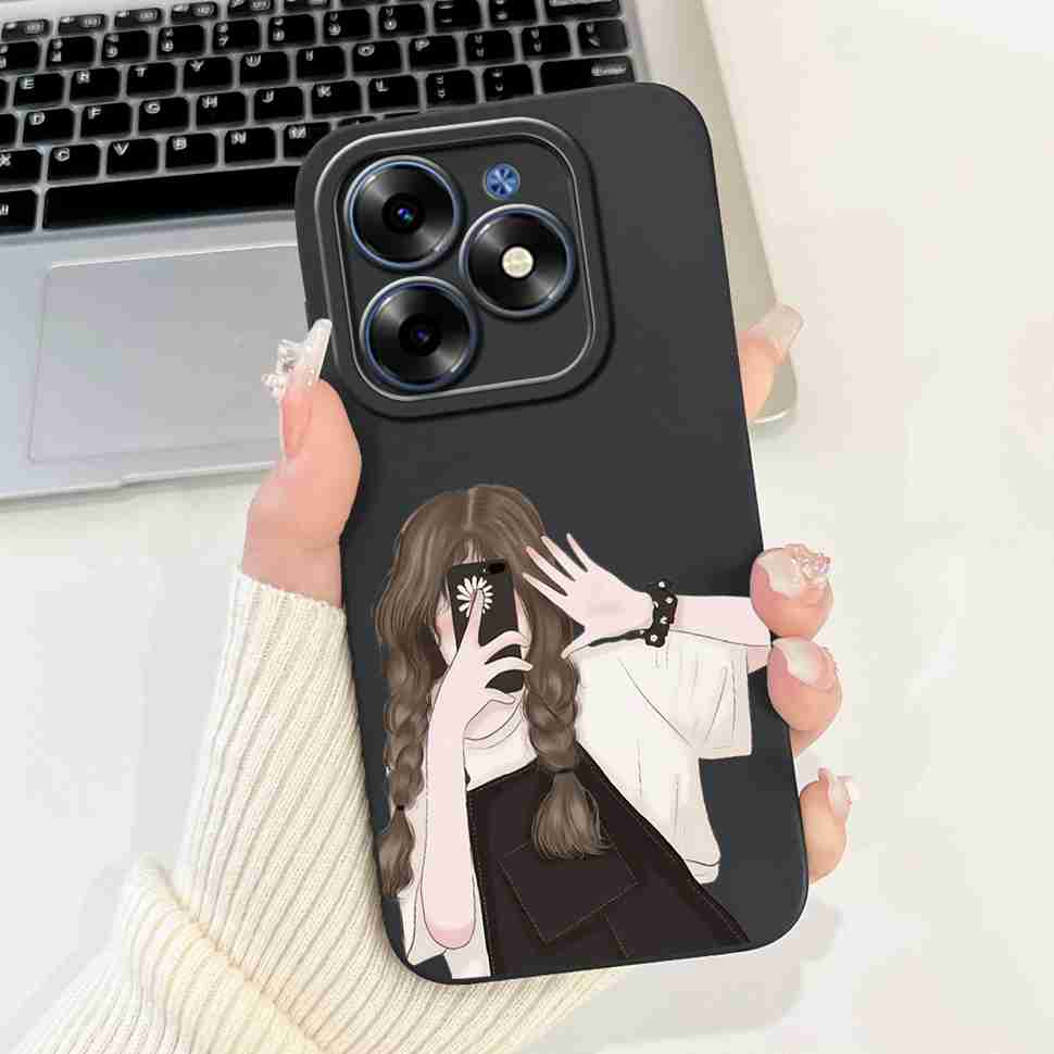 Silicone Casing For Tecno Spark Go 2024 BG6 Cases Soft Shell New Fashion Animal Phone Cover For Tecno SparkGo 2024 Bumper