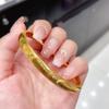 Позолоченный женский браслет «Кошачий глаз» - Роскошный, долговечный браслет с ощущением высокого класса