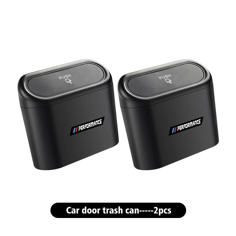 LOHCL1 Car Sticker Car Door Trash Can Eco-Friendly Waterproof Hook Design Auto Accessory For BMW E87 E70 E91 E30 G20 E92 E93 E60 E46 E9