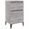 Maison Exclusive - Table de chevet sonoma gris 40x35x70 cm