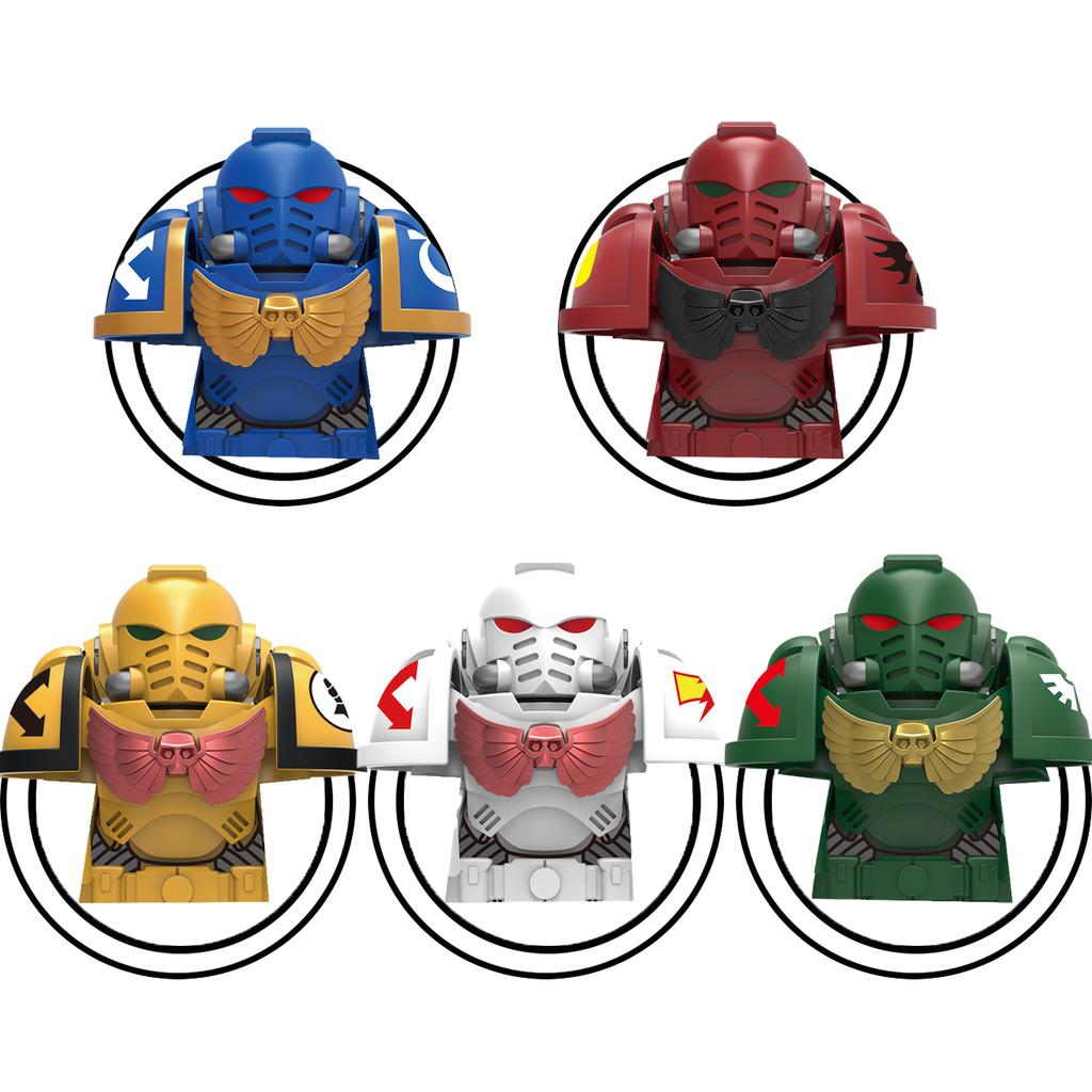 MY601 - MY605 Hot Game Series Soldiers Bricks MOC Mini Action Figures Building Blocks Toys Children Gifts