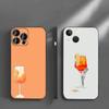 Чехол для телефона Aperol Spritz для iPhone 16,15,14,13,12,11,XS,XR,X,8,7,Pro,Max,Plus,mini Силиконовый Черный Чехол