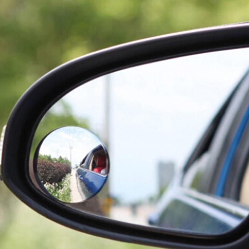 2 шт., автомобильное зеркало, маленькое круглое зеркало, слепые зоны, широкоугольное зеркало заднего вида на 360 градусов, обратный Aux