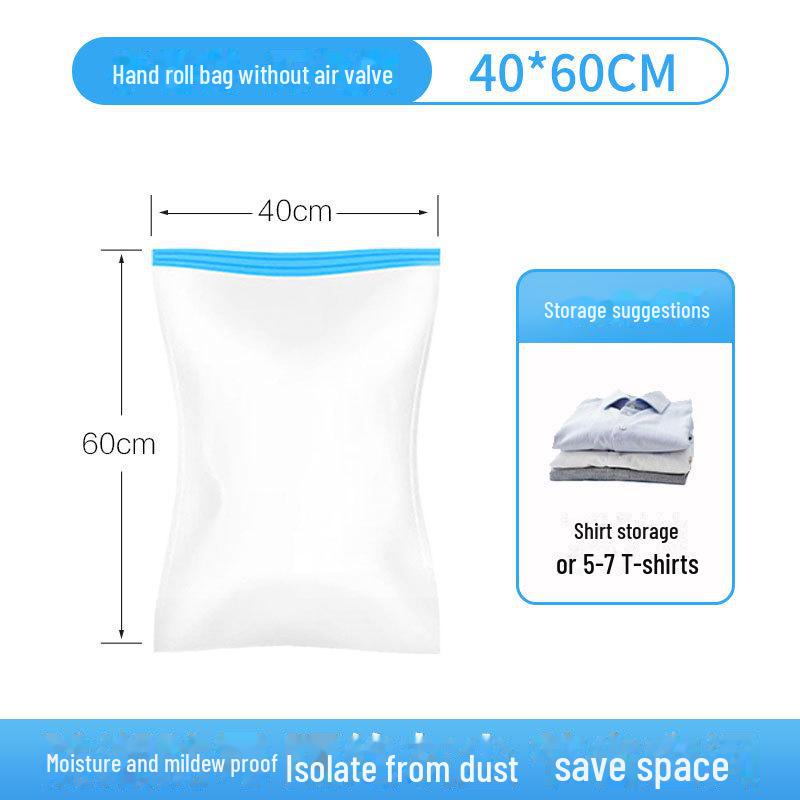 Прозрачный вакуумный мешок для хранения одежды и одеял