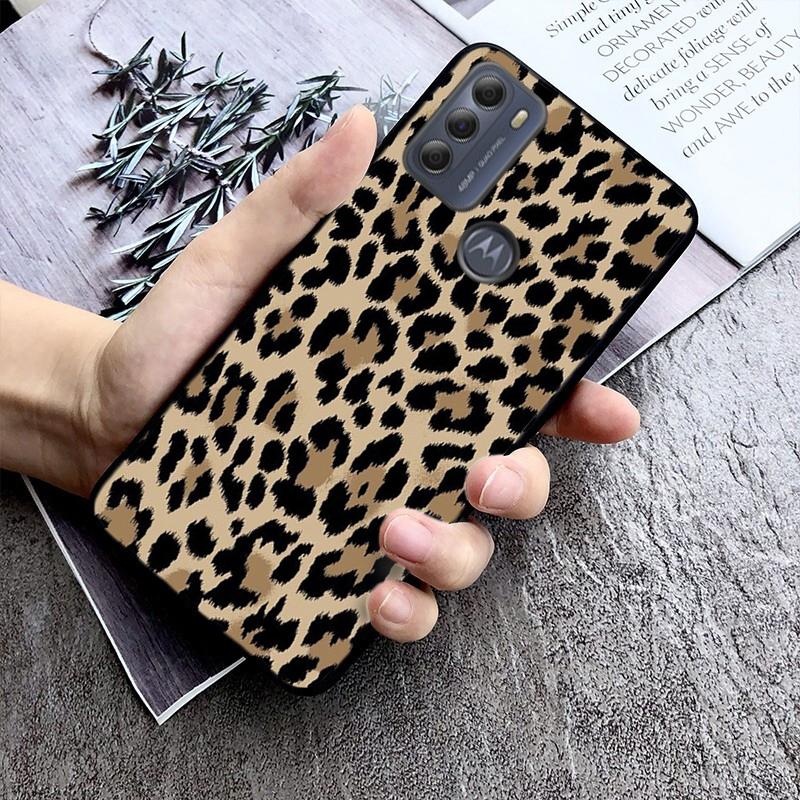 Чехол для телефона Leopard для Moto G84 G22 G32 G42 G52 G62 G53 G72 G60 G60S G24 G10 G20 G30 G13 G50 G 5G G Pure