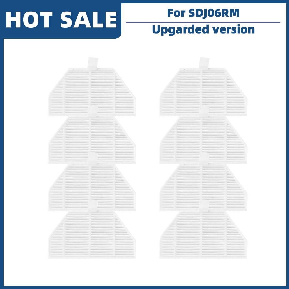 Для Xiaomi Roidmi EVA самоочищающийся опорожняющий робот-пылесос SDJ06RM запасные части аксессуары боковая щетка Hepa фильтр швабра пылесборник