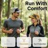 Lightweight baseball cap with letter embroidery, suitable for men and women, designed for outdoor activities, breathable, sweat-wicking,