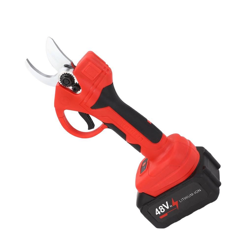 Электрический секатор с эргономичной ручкой и отверстием 30 мм, нескользящий портативный беспроводной секатор, ЕС