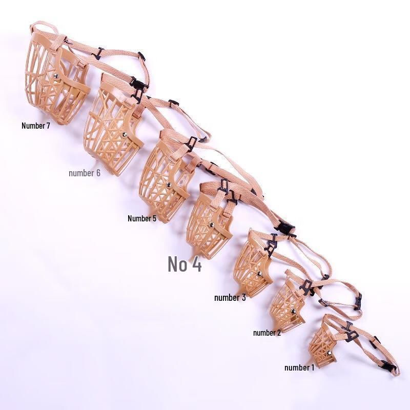 SEE KEAN Nylon Webbing Dog Muzzle