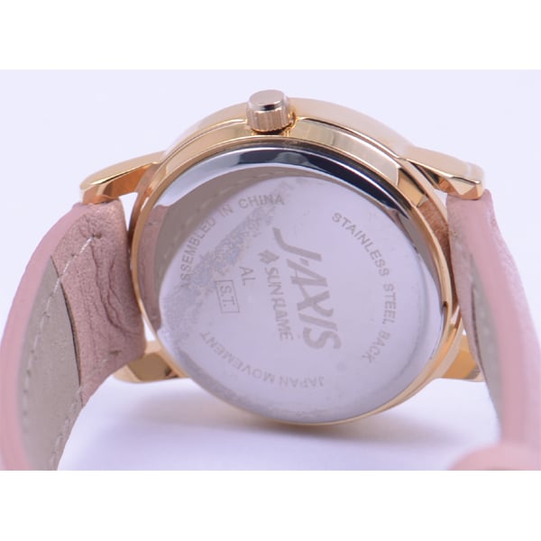 J-AXIS AL1280 Women's Quartz Wrist Watch - Black / Pink / Brown AL1280-BK AL1280-PI AL1280-BR Gift Casual Business Sports Student
