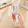 Oil Applicator Comb with Roller Ball 1/2Pcs Scalp Ball, Minoxidil for Hair Care Accessories Growth, Massage Dust Cover Manual