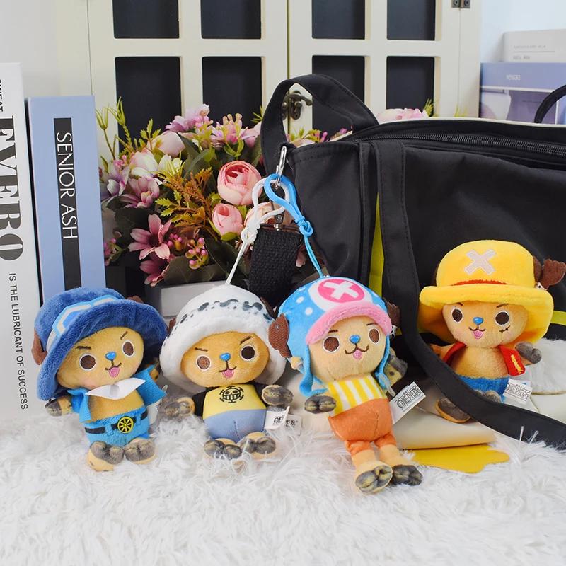 *@Monkey·D·Luffy Tony Tony Chopper Sabo Gum-Gum Toys Soft Stuffed Animals Cartoon Backpack Pendant Decoration Toy Birthday Gifts