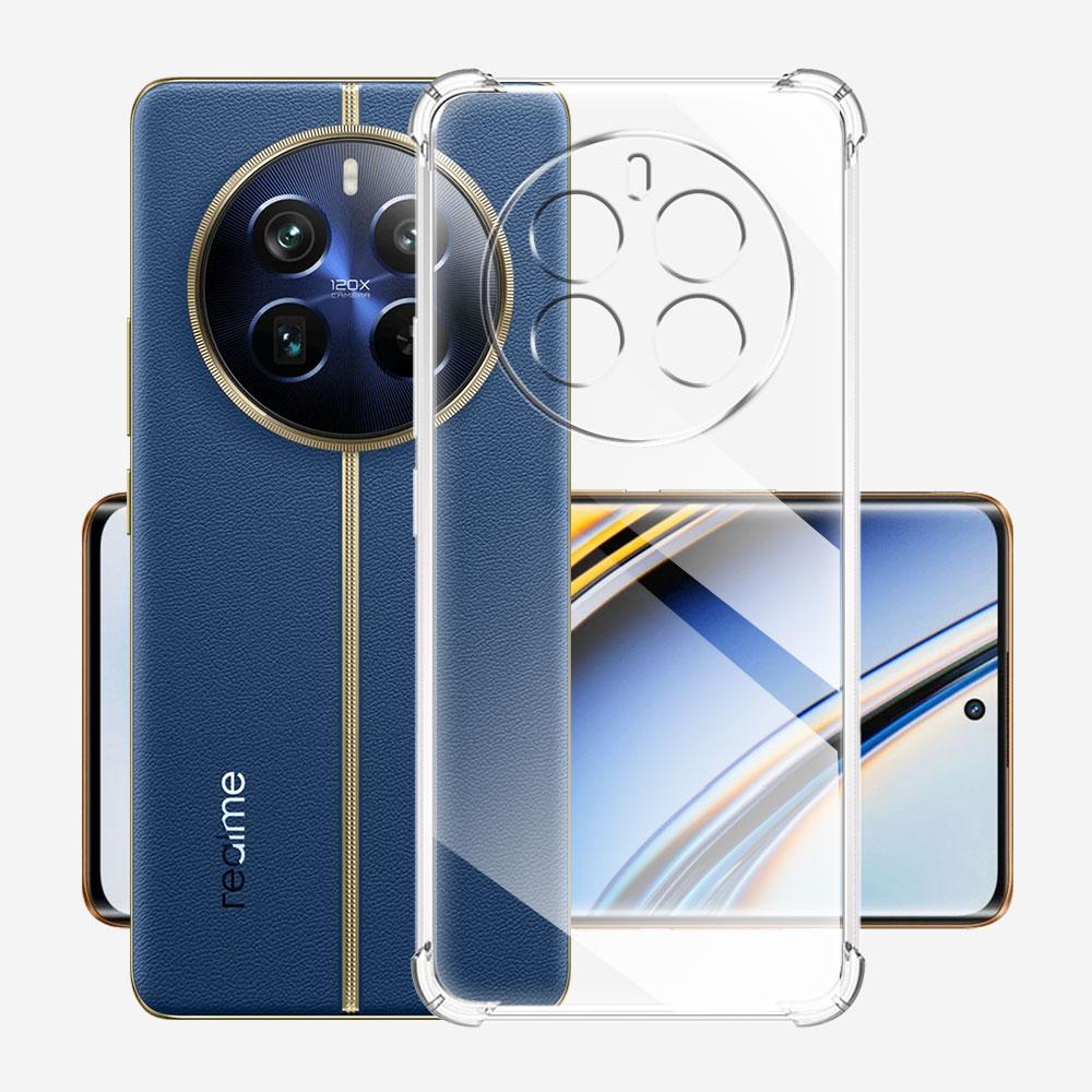 Для Realme Narzo 70 Pro Чехол Прозрачный Ударопрочный Силиконовый Мягкий ТПУ Чехол Для Realme Narzo 60 Pro Coque on Realme Narzo 30 5G Funda