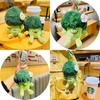 Maniao Brand Plush Cauliflower Car Keychain Backpack Pendant Toy Cute And Adorable