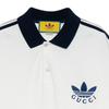 Gucci X Adidas Originals Поло SS23 Мужское Белое 722972-XJEVF-9791