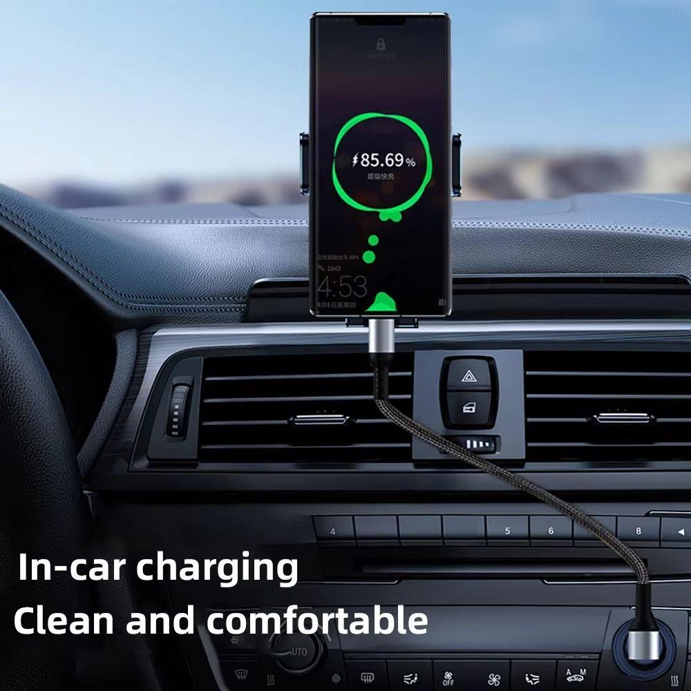 6A 66W USB To Type C Line 0.25/0.5M Data Cable Universal Short USB-C Cable Camera