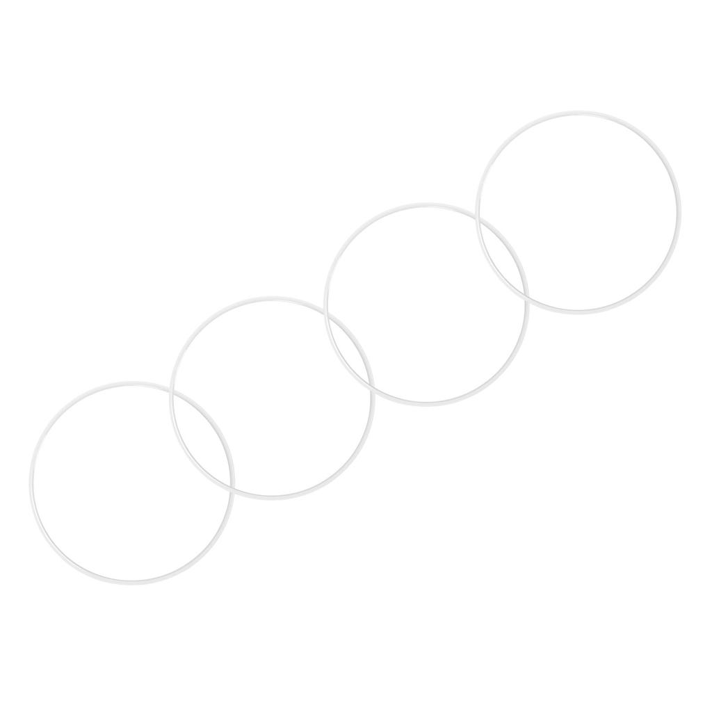 4Pcs 20 Inch Wheel Rim Protector Ring ABS Scratch Resistant Elegant Look Self Adhesive Wheel Rim Guard Trim Ring for