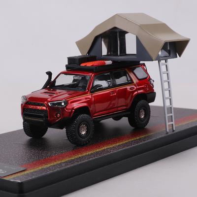 Yscr3 DiecastTalk GCD 1:64 TOYOTA 4RUNNER 40-летний юбилей Внедорожник Литьевой сплав Модель автомобиля Симуляция Игрушка Коллекционный Орнамент