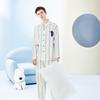 Womens Lightweight Tencel Lyocell Cotton Pajama Set Short Sleeve Shorts Comfortable Sleepwear Lounge Wear Home Hotel