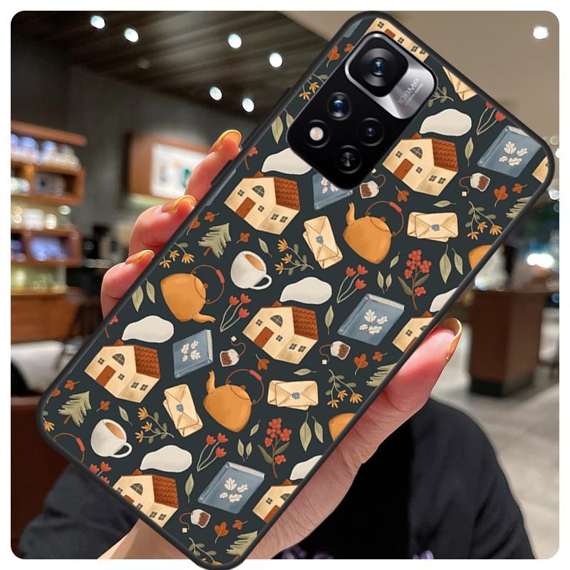Уютный Осенний Домик Чехол Для Redmi 10 9C 10C 12C Для Xiaomi Redmi Note 12 Pro 10 9 8 11 Pro 9S 10S 11S 12S Чехол