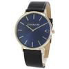 Coach Men's CHARLES Leather Watch with Leather Strap 14602548