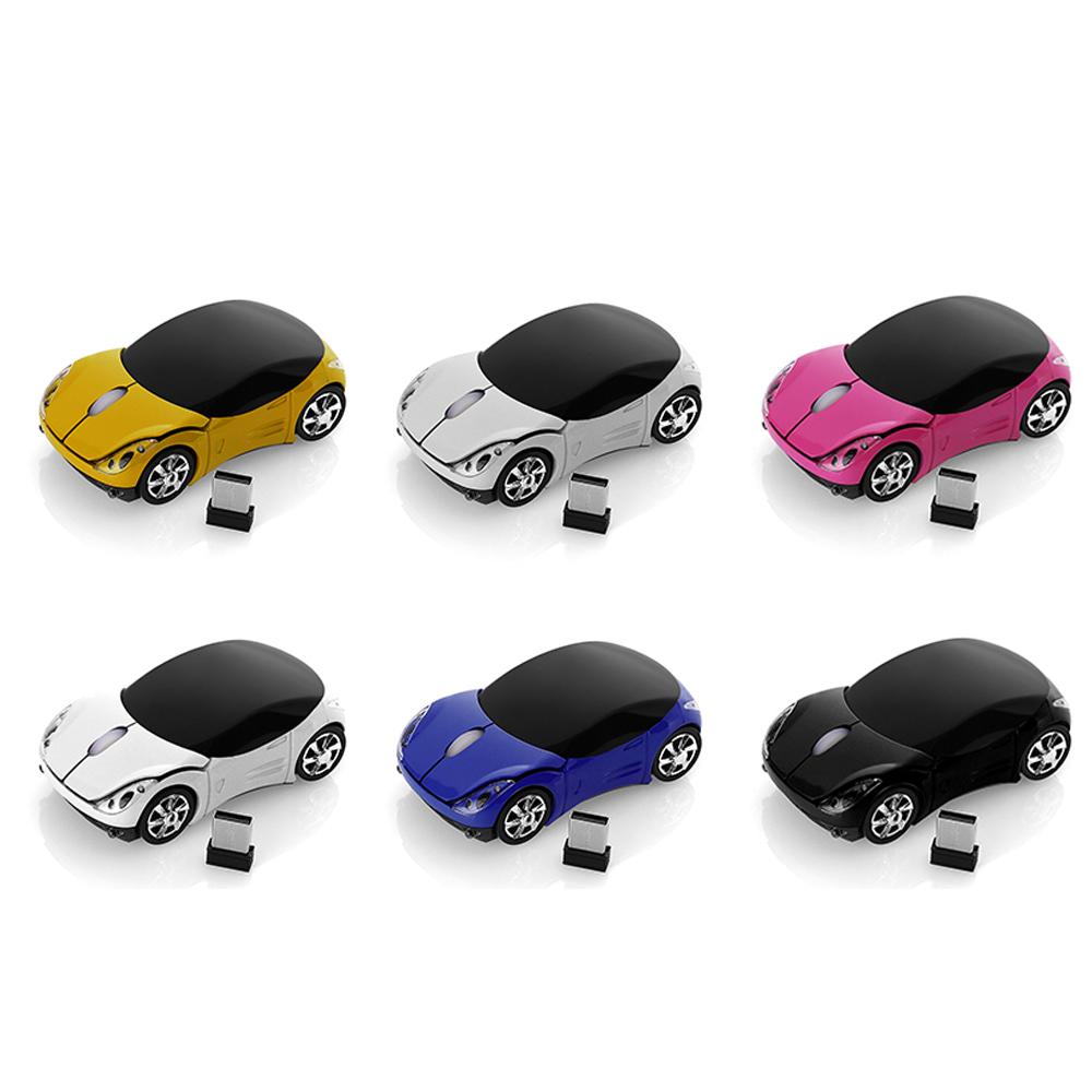 Innovative New Optical Gaming USB Receiver Wireless Mouse Mice 2.4GHz 3D Car Shape