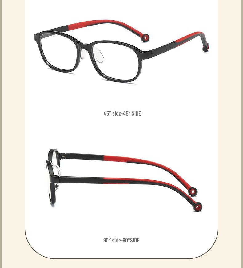 Детская оправа для очков по рецепту TR90 для мальчиков и девочек, защита от синего света, минималистичная, возраст 8-12 лет