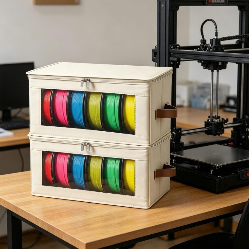 Контейнер для хранения филамента 3D-принтера большой емкости, изготовленный из прочной ткани, для дома и офиса