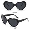 UV400 Protection Heart-Shaped Sunglasses Cosplay Beach Shades Cute Women's Accessories  for Women