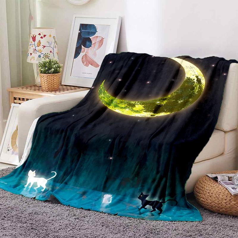 Сейлор Мун, аниме, модное фланелевое пушистое флисовое одеяло с рисунком монстра, подарок для детей и взрослых, диван, путешествие