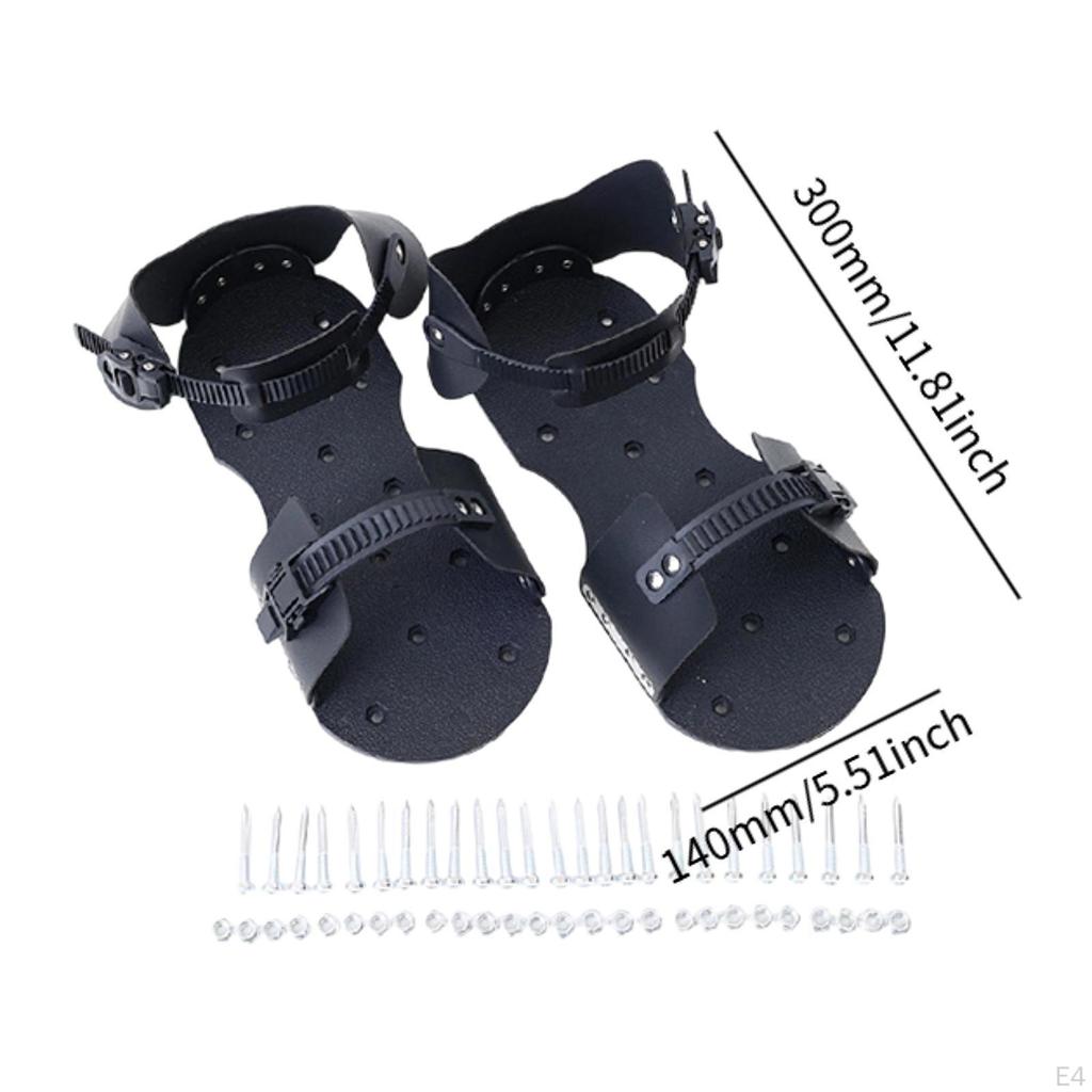 Аэрирующие туфли-аэраторы для газона, патио, сада, высокая производительность, шипованная подошва