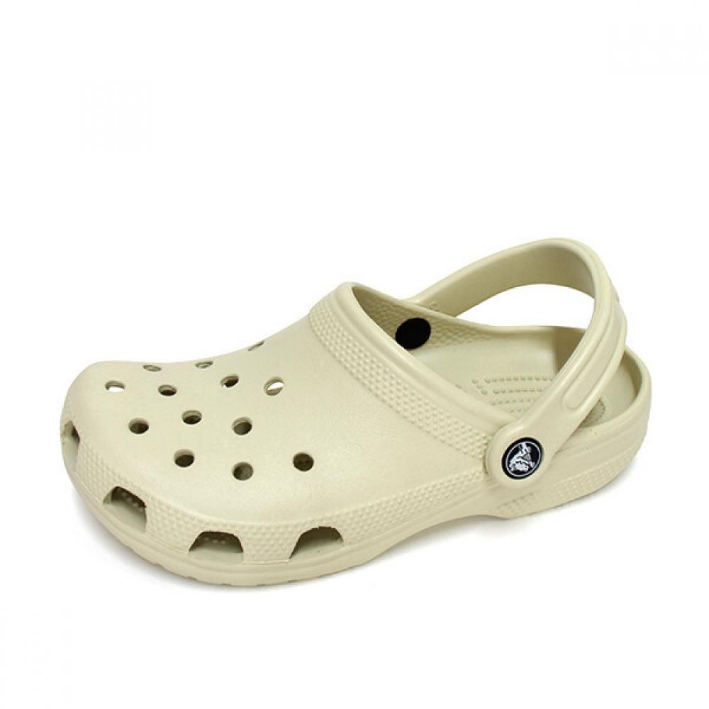 Crocs Классические женские сабо-сандалии ClaSSic K, цвет кость, 206991 2y2